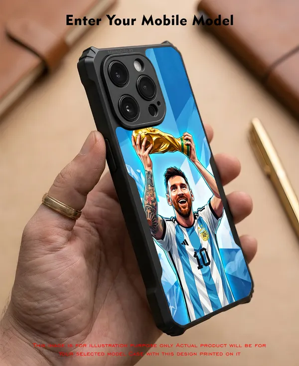 Lionel_Messi_Football_Player_With_World_Cup_Trophy_Design_Printed_Bumper_Glossy_Back_Case_Cover_With_Camera_Protection_Mk000546_Ip