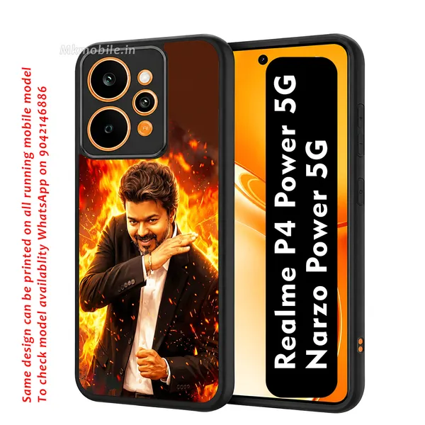 Tamilnadu_CM_C_Joseph_Vijay_Tvk_Thalapathy_On_fire_at_assambly_viral_picture_Design_Printed_Premium_Glossy_Back_Case_Cover_With_Camera_Protection_For_Realme_P4_Power_5G_/_Narzo_Power_5G_MK000551_Bx