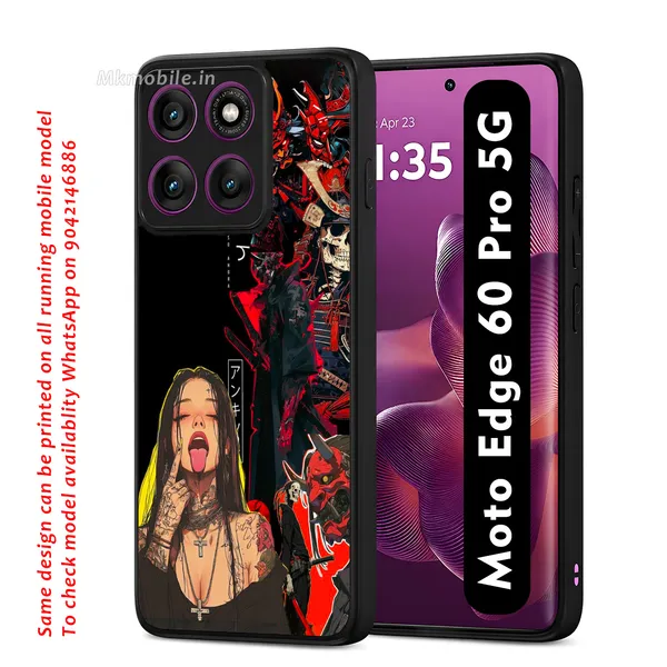 Heavily_Tattooed_Girl_With_Samurai_Demon_Art_Design_Printed_Premium_Glossy_Back_Case_Cover_With_Camera_Protection_For_Moto_Edge_60_Pro_5G_MK000553_Bx