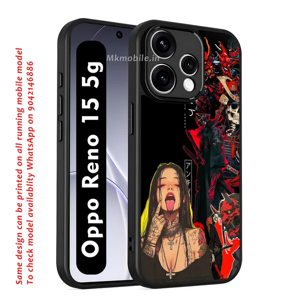 Heavily_Tattooed_Girl_With_Samurai_Demon_Art_Design_Printed_Premium_Glossy_Back_Case_Cover_With_Camera_Protection_For_OPPO_RENO_15_5g_MK000553_Bx