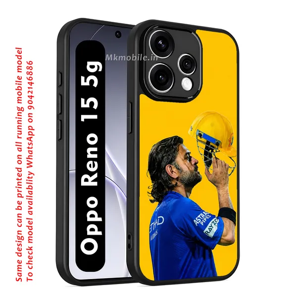 Cricket_Player_MS_Dhoni_Yellow_Background_Design_Printed_Premium_Glossy_Back_Case_Cover_With_Camera_Protection_For_OPPO_RENO_15_5g_MK000558_Bx
