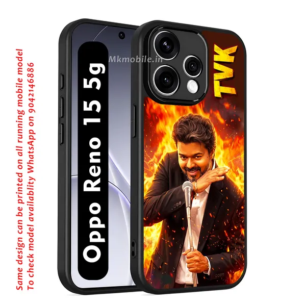Tamilnadu_CM_C_Joseph_Vijay_Tvk_Thalapathy_On_fire_at_assambly_viral_picture_with_Tvk_text_Design_Printed_Premium_Glossy_Back_Case_Cover_With_Camera_Protection_For_OPPO_RENO_15_5g_MK000559_Bx