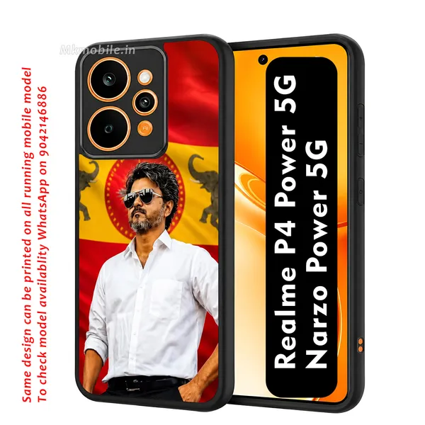 Tamilnadu_CM_C_Joseph_Vijay_Tvk_Thalapathy_with_Tvk_flag_background_Design_Printed_Premium_Glossy_Back_Case_Cover_With_Camera_Protection_For_Realme_P4_Power_5G_/_Narzo_Power_5G_MK000561_Bx