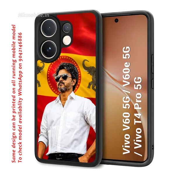 Tamilnadu_CM_C_Joseph_Vijay_Tvk_Thalapathy_with_Tvk_flag_background_Design_Printed_Premium_Glossy_Back_Case_Cover_With_Camera_Protection_For_Vivo_V60_5G_/_V60e_/_T4_Pro_5G_MK000561_Bx