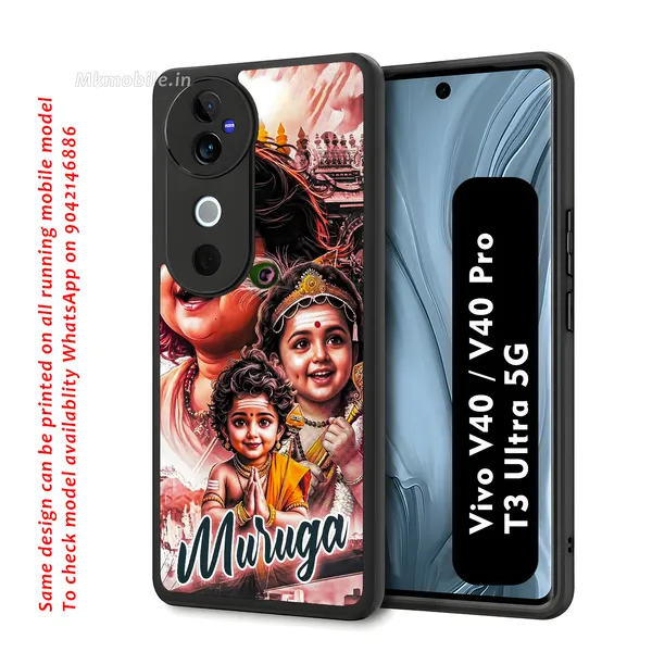 Cute_baby_Tamil_Kadavul_Murugan_With_Muruga_Text_Design_Printed_Premium_Glossy_Back_Case_Cover_With_Camera_Protection_For_Vivo_V40_5G_/_V40_Pro_5G_/_T3_Ultra_5G_MK000567_Bx