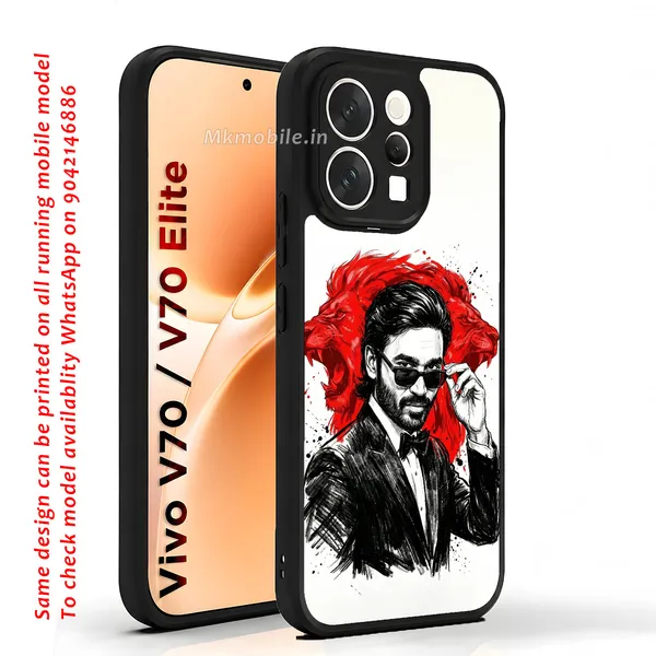Tamil_Actor_Dhanush_Design_Printed_Premium_Glossy_Back_Case_Cover_With_Camera_Protection_For_Vivo_V70_5G_/_V70_5G_Elite_MK000571_Bx