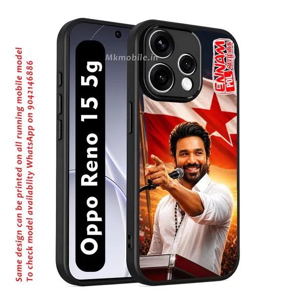 Tamil_Actor_Dhanush_Ennam_Pol_Valkai_Design_Printed_Premium_Glossy_Back_Case_Cover_With_Camera_Protection_For_OPPO_RENO_15_5g_MK000575_Bx