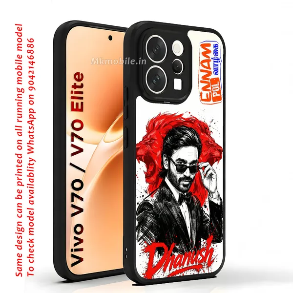 Tamil_Actor_Dhanush_Ennam_Pol_Valkai_Design_Printed_Premium_Glossy_Back_Case_Cover_With_Camera_Protection_For_Vivo_V70_5G_/_V70_5G_Elite_MK000576_Bx