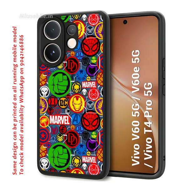 Marvel_superhero_symbols_and_logos,_including_the_Hulk,_Iron_Man,_SpiderMan,_and_Captain_America_Design_Printed_Premium_Glossy_Back_Case_Cover_With_Camera_Protection_For_Vivo_V60_5G_/_V60e_/_T4_Pro_5G_MK000583_Bx