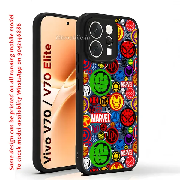 Marvel_superhero_symbols_and_logos,_including_the_Hulk,_Iron_Man,_SpiderMan,_and_Captain_America_Design_Printed_Premium_Glossy_Back_Case_Cover_With_Camera_Protection_For_Vivo_V70_5G_/_V70_5G_Elite_MK000583_Bx