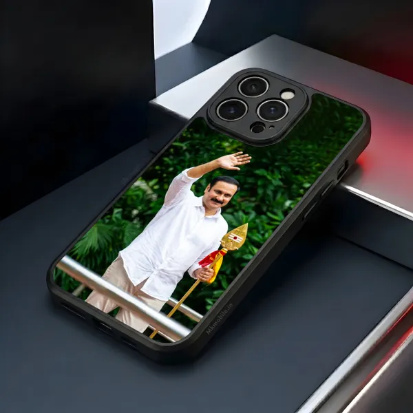 PMK_Anbumani_Ramadoss_Design_Printed_Premium_Glossy_Back_Case_Cover_With_Camera_Protection_MK000586BX