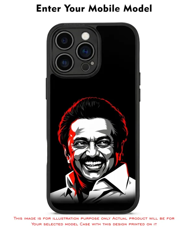 Dmk_Mk_Stalin_Ex_CM_Design_Printed_Premium_Glossy_Back_Case_Cover_With_Camera_Protection_MK000596_Bx