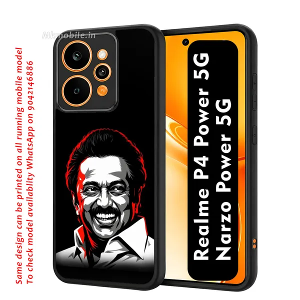 Ex_CM_Dmk_Stalin_Portrait_Design_Printed_Premium_Glossy_Back_Case_Cover_With_Camera_Protection_For_Realme_P4_Power_5G_/_Narzo_Power_5G_MK000596_Bx