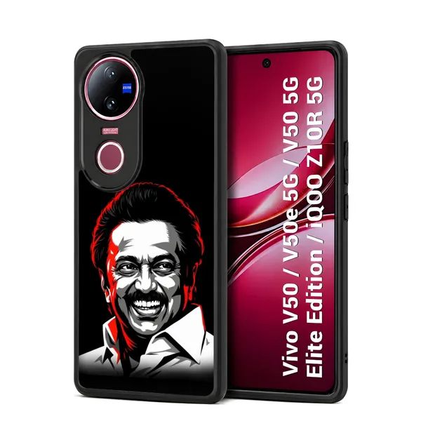 Ex_CM_Dmk_Stalin_Portrait_Design_Printed_Premium_Glossy_Back_Case_Cover_With_Camera_Protection_For_Vivo_V50_/_V50e_/_V50_5g_Elite_Edition_/_iQOO_Z10r_5g_MK000596_Bx