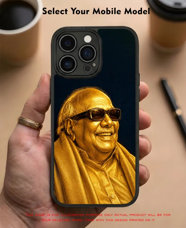 Dmk_Karunanidhi_Ex_CM_Design_Printed_Premium_Glossy_Back_Case_Cover_With_Camera_Protection_MK000598BX
