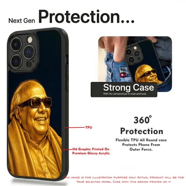 Dmk_Karunanidhi_Ex_CM_Design_Printed_Premium_Glossy_Back_Case_Cover_With_Camera_Protection_MK000598BX