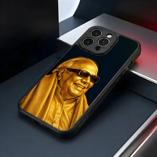 Dmk_Karunanidhi_Ex_CM_Design_Printed_Premium_Glossy_Back_Case_Cover_With_Camera_Protection_MK000598_Bx