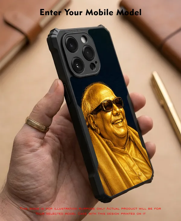 Dmk_Karunanidhi_Ex_CM_Design_Printed_Bumper_Glossy_Back_Case_Cover_With_Camera_Protection_MK000598_Ip