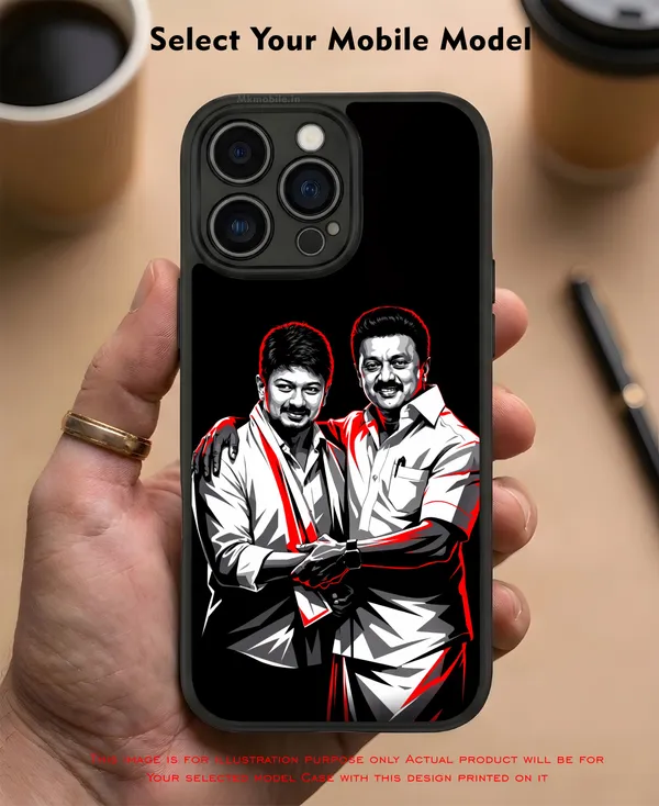 Dmk_Udhayanidhi_Stalin_with_Mk_Stalin_Ex_CM_Design_Printed_Premium_Glossy_Back_Case_Cover_With_Camera_Protection_MK000600BX