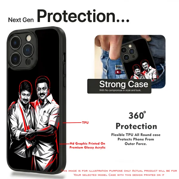 Dmk_Udhayanidhi_Stalin_with_Mk_Stalin_Ex_CM_Design_Printed_Premium_Glossy_Back_Case_Cover_With_Camera_Protection_MK000600_Bx