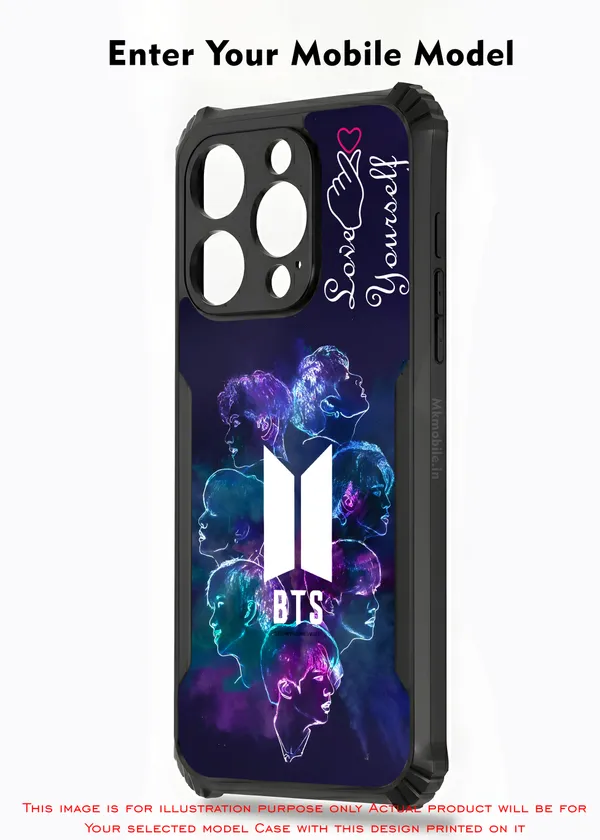 Bts_Group_Perpul_with_Love_Yourself_Text_and_finger_heart_Design_Printed_Bumper_Glossy_Back_Case_Cover_With_Camera_Protection_MK000603_Ip