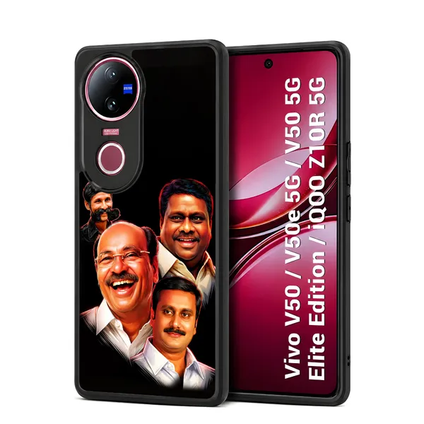 Pmk_Anbumani_Ramadoss_Guru_with_Veerappan_Design_Printed_Premium_Glossy_Back_Case_Cover_With_Camera_Protection_For_Vivo_V50_/_V50e_/_V50_5g_Elite_Edition_/_iQOO_Z10r_5g_MK000604_Bx