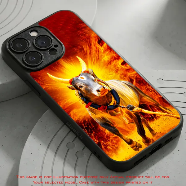 Jallikattu_Kaalai_Design_Printed_Premium_Glossy_Back_Case_Cover_With_Camera_Protection_MK000606BX