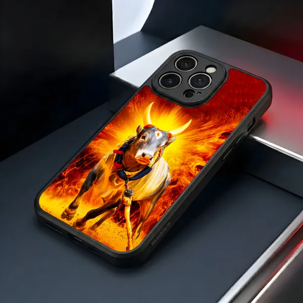 Jallikattu_Kaalai_Design_Printed_Premium_Glossy_Back_Case_Cover_With_Camera_Protection_MK000606BX