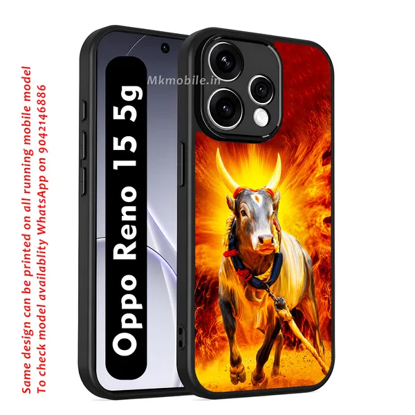 jallikattu_kaalai_on_fire_background_Design_Printed_Premium_Glossy_Back_Case_Cover_With_Camera_Protection_For_OPPO_RENO_15_5g_MK000606_Bx