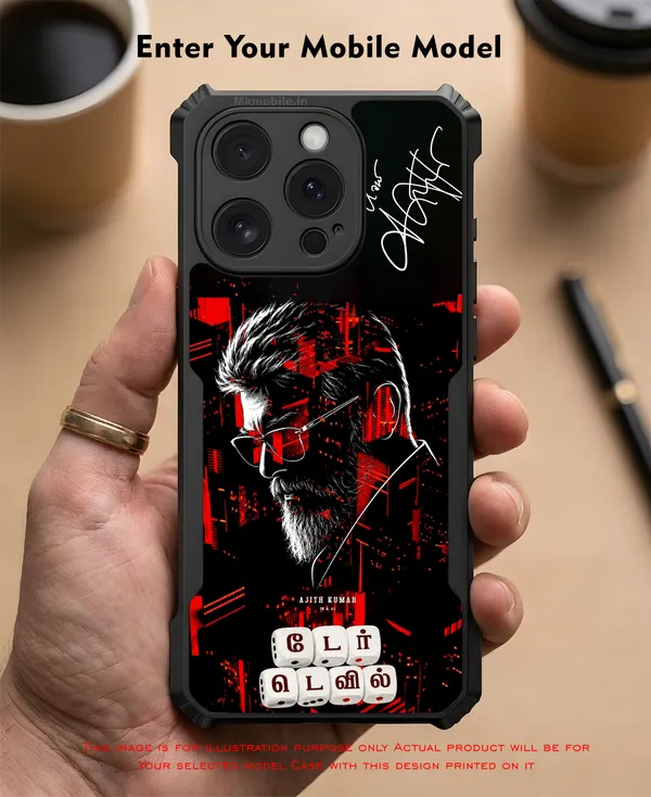 Ak_Ajith_Kumar_Daredevil_Poster_with_printed_signature_Design_Printed_Bumper_Glossy_Back_Case_Cover_With_Camera_Protection_MK000608_Ip
