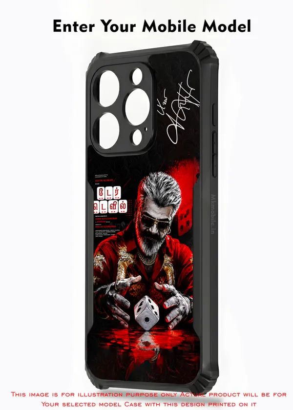 Ak_Ajith_Kumar_Daredevil_Poster_with_printed_signature_Design_Printed_Bumper_Glossy_Back_Case_Cover_With_Camera_Protection_MK000609_Ip