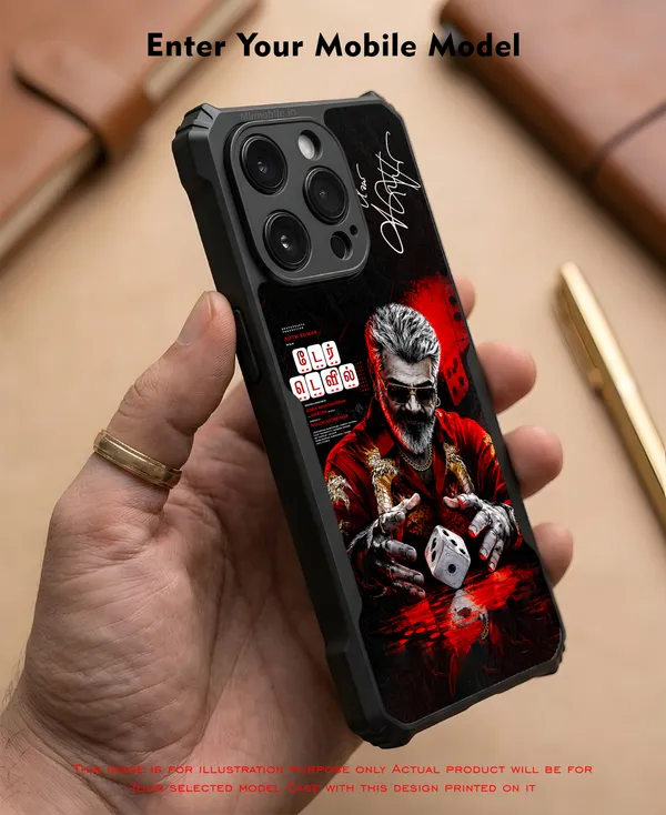 Ak_Ajith_Kumar_Daredevil_Poster_with_printed_signature_Design_Printed_Bumper_Glossy_Back_Case_Cover_With_Camera_Protection_MK000609_Ip