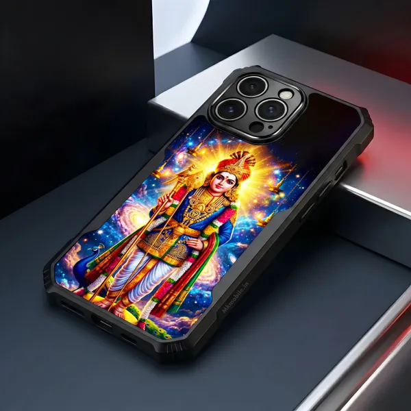 Lord_Murugan_in_Raja_Raja_Alangaram_Design_Printed_Bumper_Glossy_Back_Case_Cover_With_Camera_Protection_MK000617_Ip