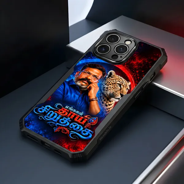 Viduthalai_Chiruthaigal_Katchi_Thol_Thirumavalavan_With_Siruthai_Vck_Design_Printed_Bumper_Glossy_Back_Case_Cover_With_Camera_Protection_MK000626_Ip