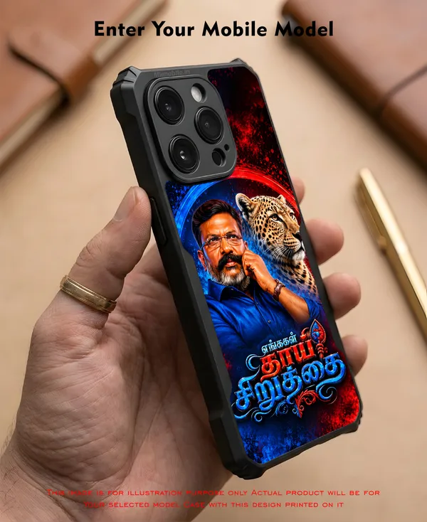 Viduthalai_Chiruthaigal_Katchi_Thol_Thirumavalavan_With_Siruthai_Vck_Design_Printed_Bumper_Glossy_Back_Case_Cover_With_Camera_Protection_MK000626_Ip