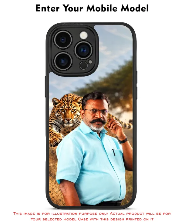 Viduthalai_Chiruthaigal_Katchi_Thol_Thirumavalavan_With_Siruthai_Vck_Design_Printed_Premium_Glossy_Back_Case_Cover_With_Camera_Protection_MK000627_Bx