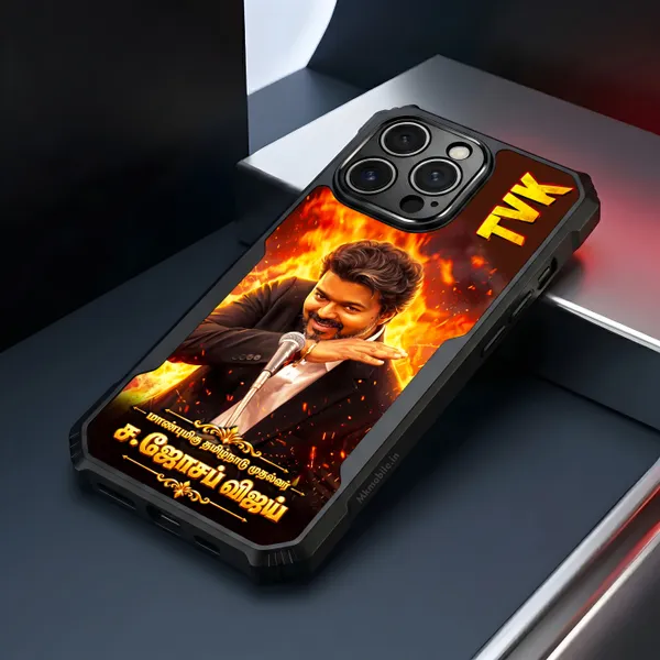 TVK_Thalapathy_C_Joseph_Vijay_Tamilnadu_CM_in_1st_Gesture_with_Tvk_and_Name_Text_Design_Printed_Bumper_Glossy_Back_Case_Cover_With_Camera_Protection_MK000630_Ip