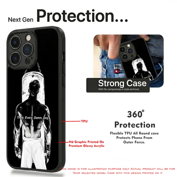Fitness_Quote_Train_Every_Damn_Day_Design_Printed_Premium_Glossy_Back_Case_Cover_With_Camera_Protection_MK000631BX