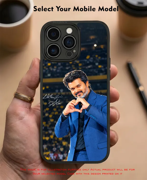 TVK_Thalapathy_C_Joseph_Vijay_Tamilnadu_CM_With_Love_and_Printed_Signature_Design_Printed_Premium_Glossy_Back_Case_Cover_With_Camera_Protection_MK000633BX