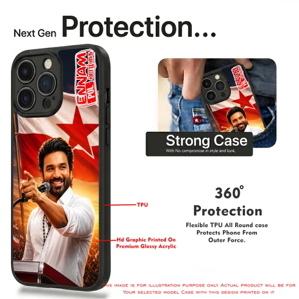 Tamil_Actor_Dhanush_Ennam_Pol_Valkai_Dialogue_Text_Design_Printed_Premium_Glossy_Back_Case_Cover_With_Camera_Protection_MK000575_Bx