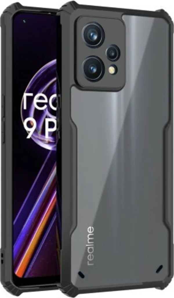 Back_Case_Cover_For_Realme_9_Pro_Plus_5g_Slim_Anti_Yellow_Protective_Shock_Proof_Bumper_Hybrid_Pc_With_Tpu_Frame_Transparent_Clear