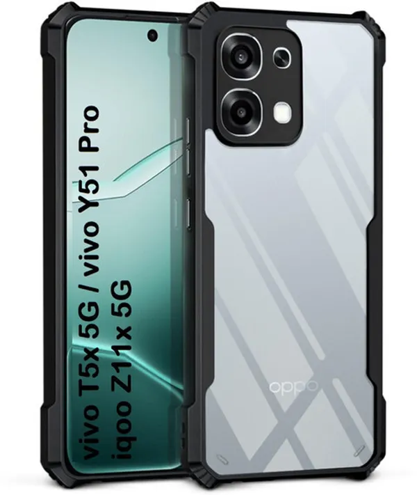 Back_Case_Cover_For_Vivo_Y51_Pro_5g_Slim_Anti_Yellow_Protective_Shock_Proof_Bumper_Hybrid_Pc_With_Tpu_Frame_Transparent_Clear