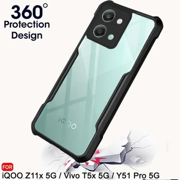 Back_Case_Cover_For_Vivo_Y51_Pro_5g_Slim_Anti_Yellow_Protective_Shock_Proof_Bumper_Hybrid_Pc_With_Tpu_Frame_Transparent_Clear