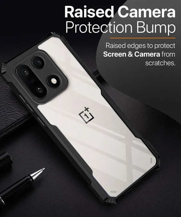 Back_Case_Cover_For_Oneplus_15_5g_Slim_Anti_Yellow_Protective_Shock_Proof_Bumper_Hybrid_Pc_With_Tpu_Frame_Transparent_Clear
