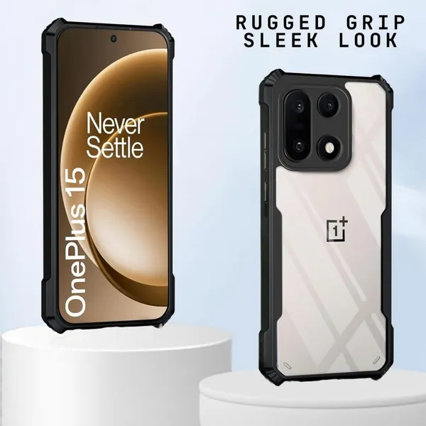 Back_Case_Cover_For_Oneplus_15_5g_Slim_Anti_Yellow_Protective_Shock_Proof_Bumper_Hybrid_Pc_With_Tpu_Frame_Transparent_Clear