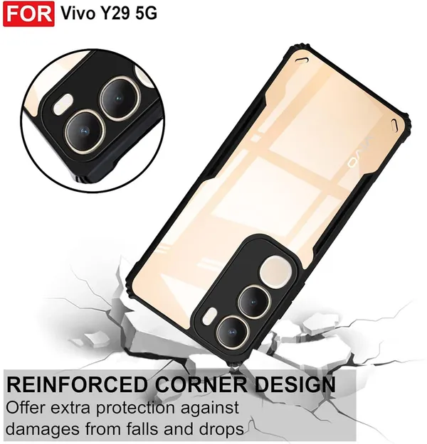 Back_Case_Cover_For_Vivo_Y29_5g_Slim_Anti_Yellow_Protective_Shock_Proof_Bumper_Hybrid_Pc_With_Tpu_Frame_Transparent_Clear