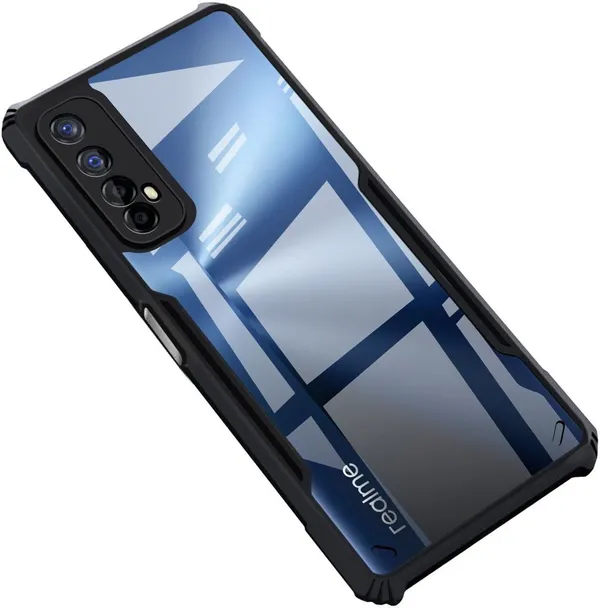 Back_Case_Cover_For_Realme_7_/_Narzo_30_4g_/_Narzo_20_Pro_Slim_Anti_Yellow_Protective_Shock_Proof_Bumper_Hybrid_Pc_With_Tpu_Frame_Transparent_Clear