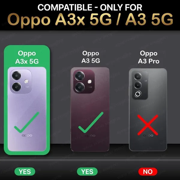 Back_Case_Cover_For_Oppo_A3x_5g__A3_5g_Slim_Anti_Yellow_Protective_Shock_Proof_Bumper_Hybrid_Pc_With_Tpu_Frame_Transparent_Clear