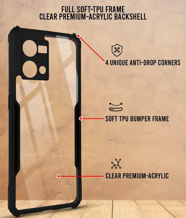 Back_Case_Cover_For_Oppo_F21_Pro_4g_/_F21s_Pro_4g_Slim_Anti_Yellow_Protective_Shock_Proof_Bumper_Hybrid_Pc_With_Tpu_Frame_Transparent_Clear
