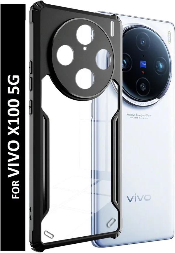 Back_Case_Cover_For_Vivo_X100_5g_Slim_Anti_Yellow_Protective_Shock_Proof_Bumper_Hybrid_Pc_With_Tpu_Frame_Transparent_Clear